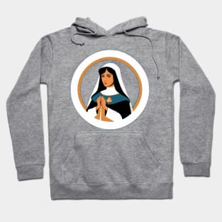 Catholic Nun Iconography Hoodie